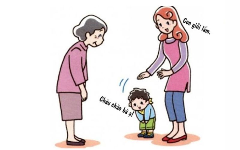 Dạy trẻ cách giao tiếp, ứng xử với người lớn 3 Dạy trẻ cách giao tiếp, ứng xử với người lớn